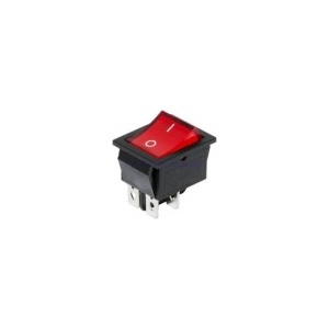 4 Terminal On/OFF Switch Red